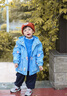 巴拉巴拉童装儿童棉服套装男童连帽外套秋冬装两件套防水 蓝色调00388 120 实拍图