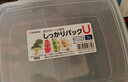 家の物语冰箱收纳盒日本进口保鲜盒食品级密封水果盒冷冻饺子厨房收纳神器 冰箱冷冻盒【日本制】 3L 4件套 实拍图