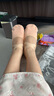 小茉莉舞蹈弹力布女软底练功鞋成人儿童女童芭蕾鞋拼布夏粉色38码 实拍图
