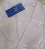元棉长袖白大褂 松紧袖口精品加厚款 男女学生实验室工作服可定制 XL码 实拍图