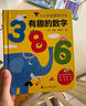 有趣的数字：0-3岁幼儿早教数字认知书启蒙智力开发卡片儿童益智玩具书创意学习节日礼物 实拍图