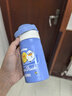 膳魔师儿童保温杯学生吸管水杯小黄鸭系列水壶316L不锈钢350mL 蓝 实拍图