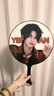 接运猫大王扇定制歌手明星应援扇子演唱会diy日韩卡通动漫定做 大号黑色大王扇（定制图发客服） 实拍图