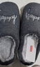 京东京造【泰迪绒】棉拖鞋秋冬软弹舒适家居棉拖鞋男水泥灰42-43 JZ-2414 实拍图