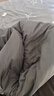 艾薇被套单件宿舍单人被罩水洗棉磨毛被套180x200cm 极速灰 实拍图
