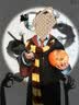 哈利波特儿童魔法袍套装学院长袍童装cosplay服角色扮演表演服男 魔法袍+领带+眼睛+围巾+魔法棒 120 （适合身高100-126cm） 实拍图