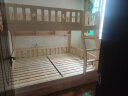 莱客轩（LAIKEXUAN）儿童床上下床 双层实木高低床 子母床 上铺宽1.4米下铺宽1.6米爬梯款 晒单实拍图