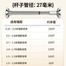 全品屋伸缩晾衣杆免打孔阳台晾衣架吸盘浴帘杆万能收缩衣柜挂衣神器 1.9-2.6米墙距适用 实拍图