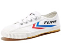 飞跃（Feiyue）官方帆布鞋少林魂经典升级款田径鞋硫化男女情侣运动鞋子透气跑鞋 071白蓝红 38 （偏大一码，建议选小一码） 实拍图