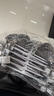 京寻无痕防滑裤架裤夹轻奢晾晒裤夹子裙夹可伸缩调节加粗挂衣架白10支 实拍图