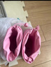 牧萌儿童雨鞋男童女童防水立体宝宝防滑耐磨卡通雨靴 粉色公主 15码 实拍图