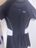 李宁（LI-NING）泳衣女连体裙式游泳衣遮肚显瘦抗氯速干泳装LNYT057-1 黑色 XL  实拍图