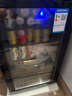 先科（SAST）冰吧冷藏柜 欧式恒温红酒柜办公室酒店家用电冰箱迷你小型单门电竞茶叶保鲜柜展示留样饮料药品柜 90升 黑胆（全冷藏保鲜+蓝光灯+带锁） 实拍图