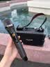 styl.myl品牌【HIFI音质】便携手提蓝牙音响无线话筒小型户外广场舞唱歌带麦克风居家艺术桌面音箱生日礼物 雅黑（单麦）【专业级K歌音响套装】 实拍图