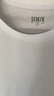 森马[纯棉]T恤男夏简约通勤休闲短袖上衣纯色圆领t恤109924100101 实拍图