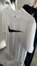耐克(NIKE)春夏男短袖T恤 纯棉 运动休闲 舒适百搭 DC5095-100 白色L 实拍图
