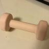 Keep 彩色浸塑哑铃 男女家用家庭健身肌肉塑形手臂轻重量樱粉 1kg*2 实拍图