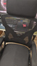 锦汐 电脑椅家用办公椅子靠背人体工学椅学习转椅老板座椅游戏电竞椅 【二代升级款】黑框黑网+乳胶 实拍图