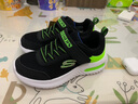 Skechers斯凯奇儿童运动鞋男童透气网鞋时尚魔术贴大童跑步鞋403748L 实拍图