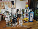 百加得朗姆酒 金酒 伏特加 龙舌兰 长岛冰茶 微醺调酒基酒组合 实拍图