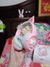ONIKUMA耳机头戴式蓝牙耳机无线带麦音乐高音质通话降噪女生电脑手机电竞游戏有线网课学习可爱猫耳朵耳机 粉色【太空舱】蓝牙版+长续航 实拍图