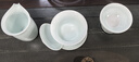 左茗右器 青瓷盖碗茶杯 景德镇陶瓷三才杯 泡茶碗 功夫茶具家用泡茶器 富贵粉青茶具A-1套组 实拍图