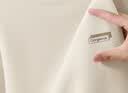 JEANSWEST LIFE真维斯卫衣男2026新款美式重磅加绒男士休闲上衣无帽正品长袖男款 实拍图