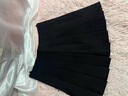 萝美酱百褶裙女夏季短裙jk制服小裙子学院风高腰春秋a字半身裙小个子 黑色常规款（抗皱西装面料） 2XL 【建议125-135斤】 实拍图
