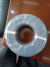 秋叶原（CHOSEAL）百兆网线【0.45±0.01mm】非屏蔽纯铜双绞线 家装网络工程安防监控线 灰色 100米 QS2650AT100 实拍图
