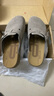 百丽（Belle）【张凌赫同款】半岛吐司2代勃肯鞋女商场2025包头拖D5W1DBH5预售 灰色 （1代升级款） 39 实拍图