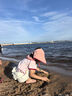 kocotreekk树儿童防晒帽防紫外线宝宝遮阳帽夏季男童女童太阳帽沙滩大帽檐 实拍图