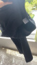 特步运动裤男春夏新款健身跑步裤直筒吸湿速干裤子透气通勤休闲裤 0157梭织平口-夏款-正黑色 L 实拍图