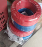 德力西电线国标铜BV/BVR铜芯线4/6/10平方阻燃单芯硬线多股软线 国标足米 BVR软线（红色） 4平方毫米 100m 实拍图