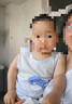 舒贝怡2件装婴儿背心纯棉夏季男女儿童t恤宝宝上衣打底衫童装星空蓝 100 实拍图
