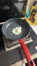 特福（Tefal）平底锅家用牛排不粘煎锅少油烟有钛煎饼锅电磁炉燃气灶通用24cm 实拍图