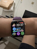 Apple/苹果 Watch Series 10 智能手表GPS款42毫米玫瑰金色铝金属表壳梅子色回环式运动表带MX1X3CH/B 实拍图