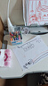 晶熠儿童学习桌椅套装课桌小学生写字桌子学校作业书桌椅家用可升降 乐学款(灰)手摇桌-手提海绵椅+灯 实拍图