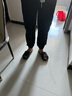 都美姿休闲裤男夏季系带松紧腰百搭运动弹力哈伦裤宽松束脚小脚九分裤男 黑色-百搭 L 实拍图