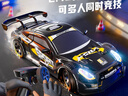 糖米专业RC遥控车高速漂移成人GTR跑车充电四驱赛车汽车儿童玩具男孩 实拍图