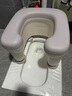 JCZS德国品牌蹲厕坐便凳蹲便改坐便器椅子神器老人孕妇辅助马桶 加厚加稳(PU软垫款)-浅灰色 实拍图