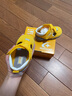 月星童鞋 日本进口学步鞋凉鞋 女童夏季镂空网面透气机能鞋男童关键鞋 黄色 21.5 (内长13.5cm适合脚长13cm) 实拍图