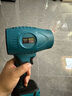 克里斯汀暴力吹风机锂电涵道风扇洗车吹水涡轮工业鼓风机大功率强力吹灰尘 蓝CT暴力风机铂金（10节）1电1充 实拍图