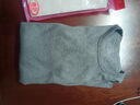 浪莎100%纯棉秋衣男单件上衣高端低领中老年保暖内衣套装秋裤全棉毛衫 ·【浅灰上衣】·圆领100%纯棉 XL /175 实拍图