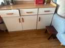 第一森林茶水柜实木色餐边柜储物柜置物柜家用备餐柜客厅靠墙一体收纳柜 【三门三抽+护栏】田园木色120cm 组装（自行组装） 实拍图