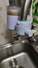 京东京造 水龙头净水器 过滤器 家用厨房自来水前置过滤器 可视化可清洗滤芯 1机4芯套装【PJ】 实拍图