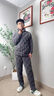 俞兆林睡衣男士秋冬季珊瑚绒加绒加厚可外穿保暖学生家居服25年新款套装 NSCJF-L006深灰方格拉链（主推款 XL （130斤-150斤） 实拍图