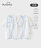 欢喜小熊新生儿连体哈衣宝宝夏季纯棉护肚爬服0-6个月刚出生夏天婴儿衣服 实拍图