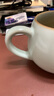 雅瓷汝窑陶瓷茶水分离杯家用带盖带中漏办公室泡茶杯同心杯 汝窑同心杯290ml1只 实拍图