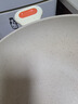 爱仕达（ASD）陶瓷新不粘炒锅32cm晶石平底炒煎锅CL32T6WJ电磁炉明火可用 实拍图