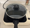 WMF福腾宝晶铸不粘炒锅煎炒锅通用炉灶带盖晶铸不粘煎锅24cm 实拍图